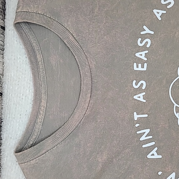 Licensed Band Merch Chris Stapleton Hard Livin' Relaxed Graphic Tee in Tan - Picture 9 of 17